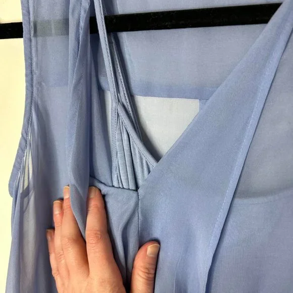 Y2K Women’s Silk Blouse fairy core whimsigoth coquette boho chic peasant Size M - Picture 9 of 9